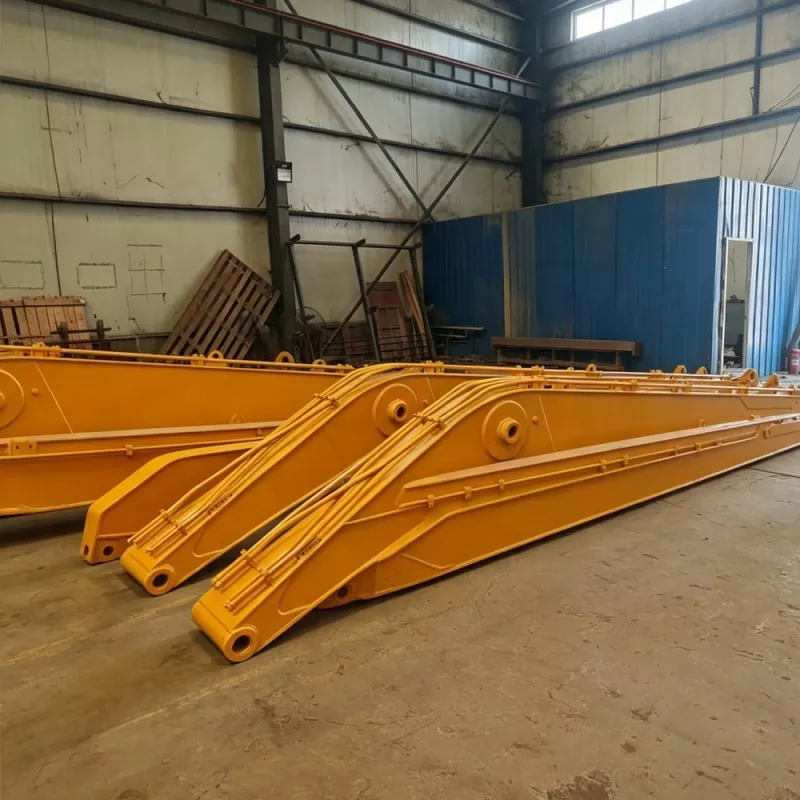 Cánh tay cần tầm xa tùy chỉnh cho máy xúc
