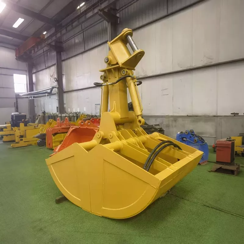 Xô lấy máy xúc để xử lý vật liệu