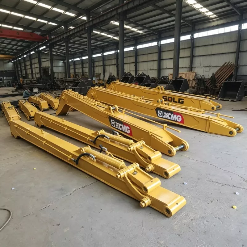 Máy xúc cần tay dài