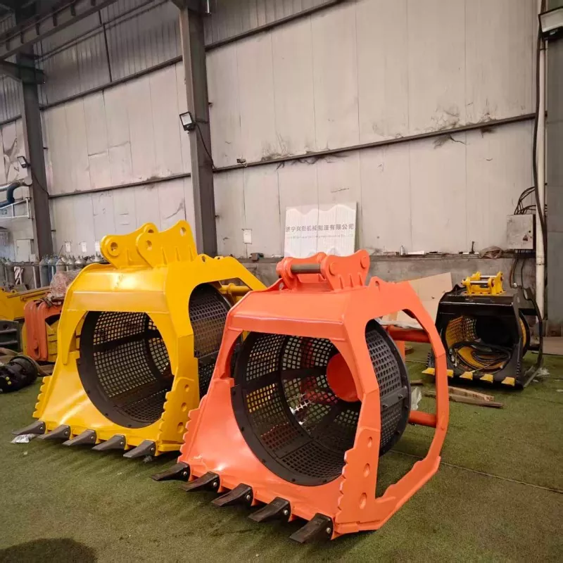 Xô sàng lọc quay với lưới có thể thay thế